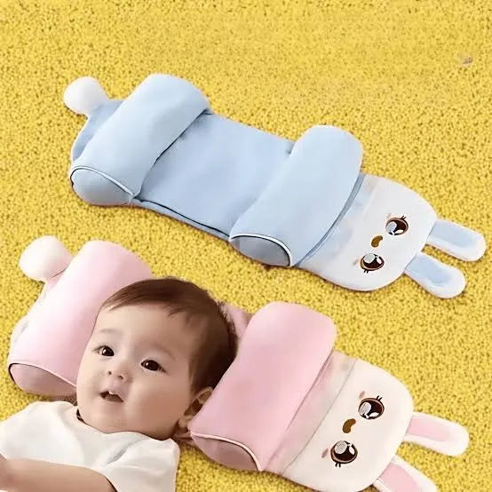 Baby Head Support Shape Pillow | Soft Newborn Sleeping Cushion