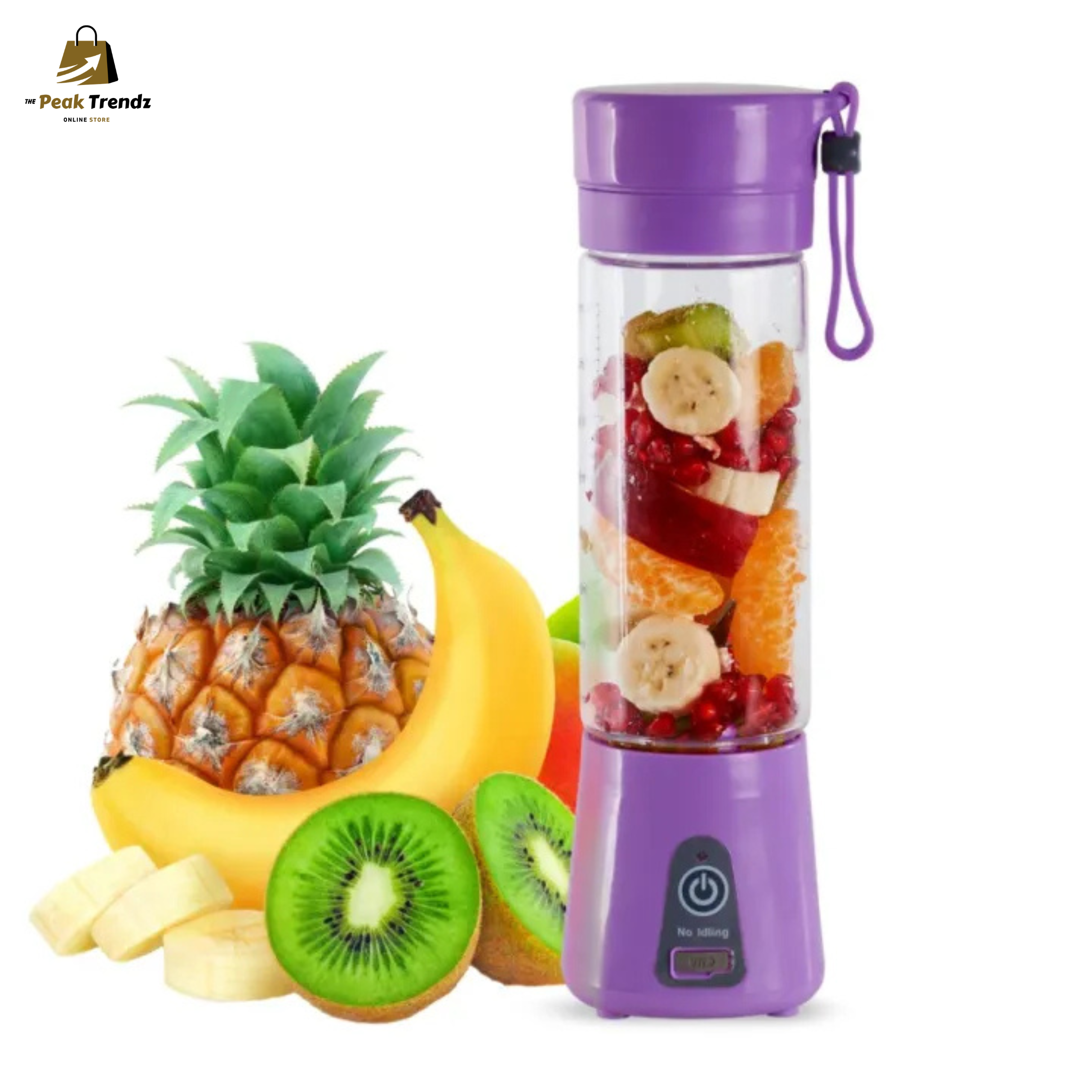 Portable Blender Bottle | USB Rechargeable Juicer & Smoothie Maker