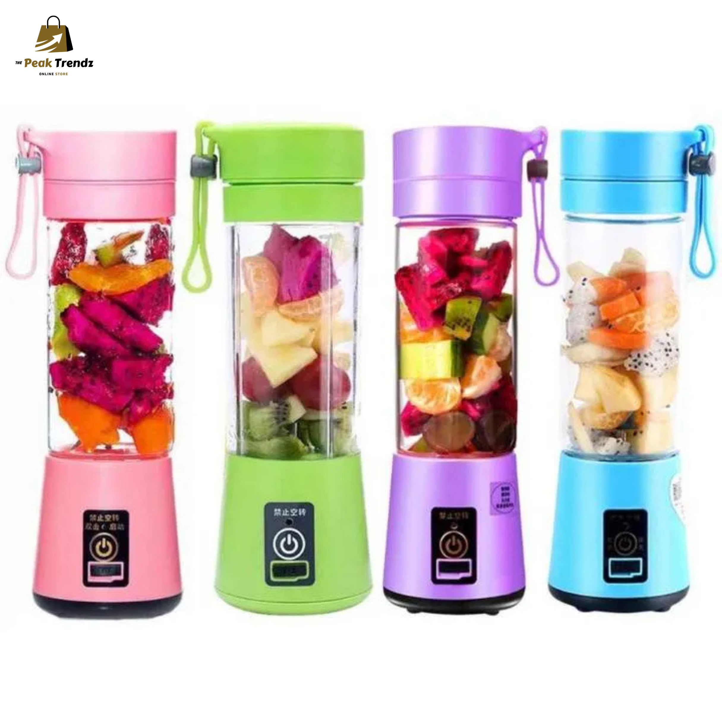 Portable Blender Bottle | USB Rechargeable Juicer & Smoothie Maker