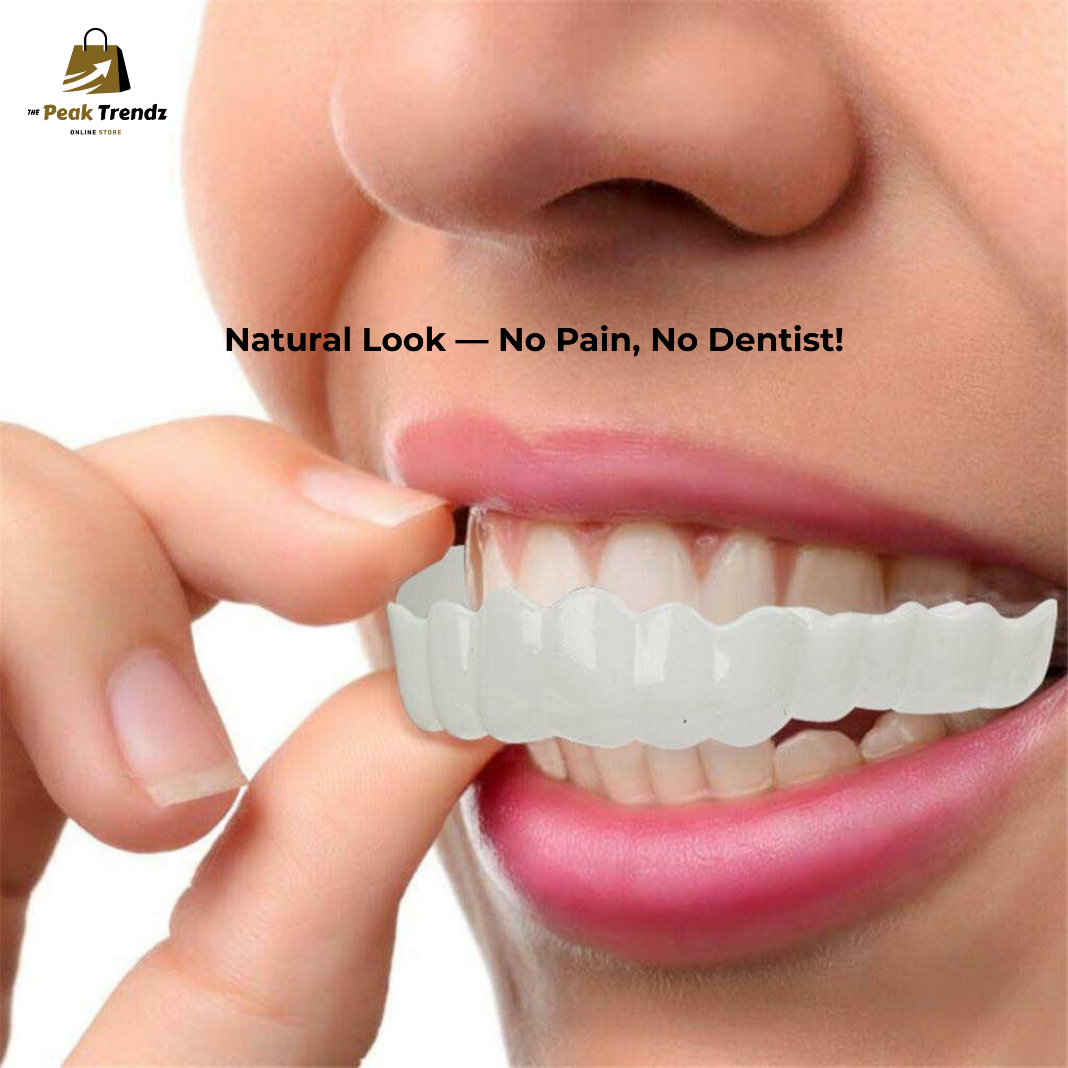Snap On Smile Teeth Veneers Instant Perfect Smile for Men & Women