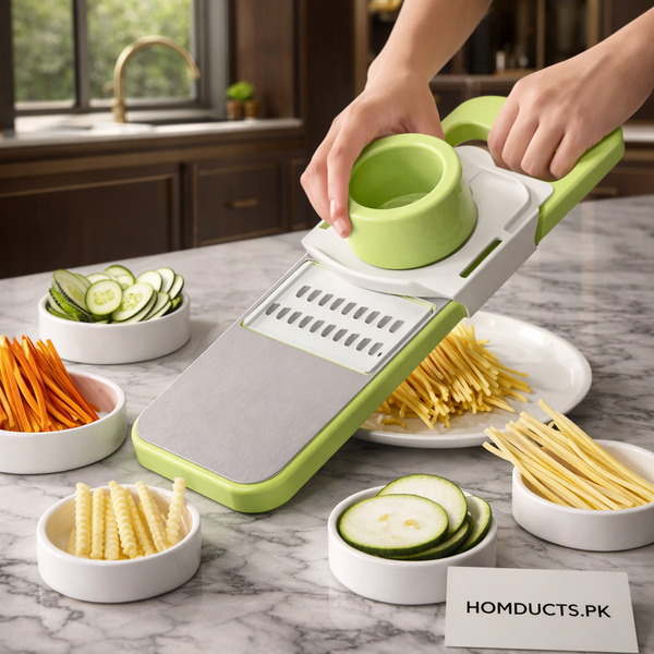 5 in 1 Vegetable Cutter & Slicer | Multi-Function Kitchen Chopper